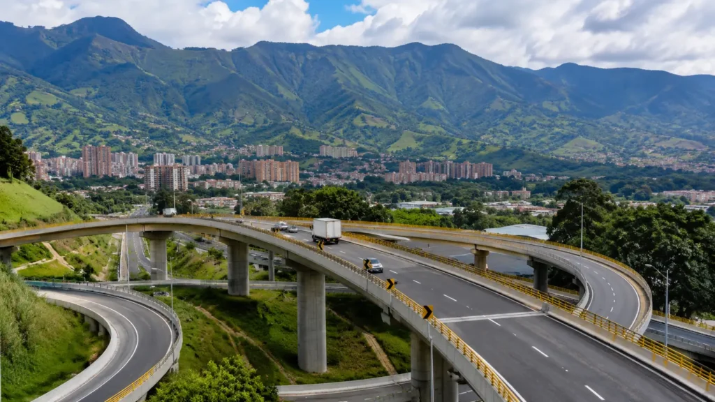 Infraestructura vial Colombia