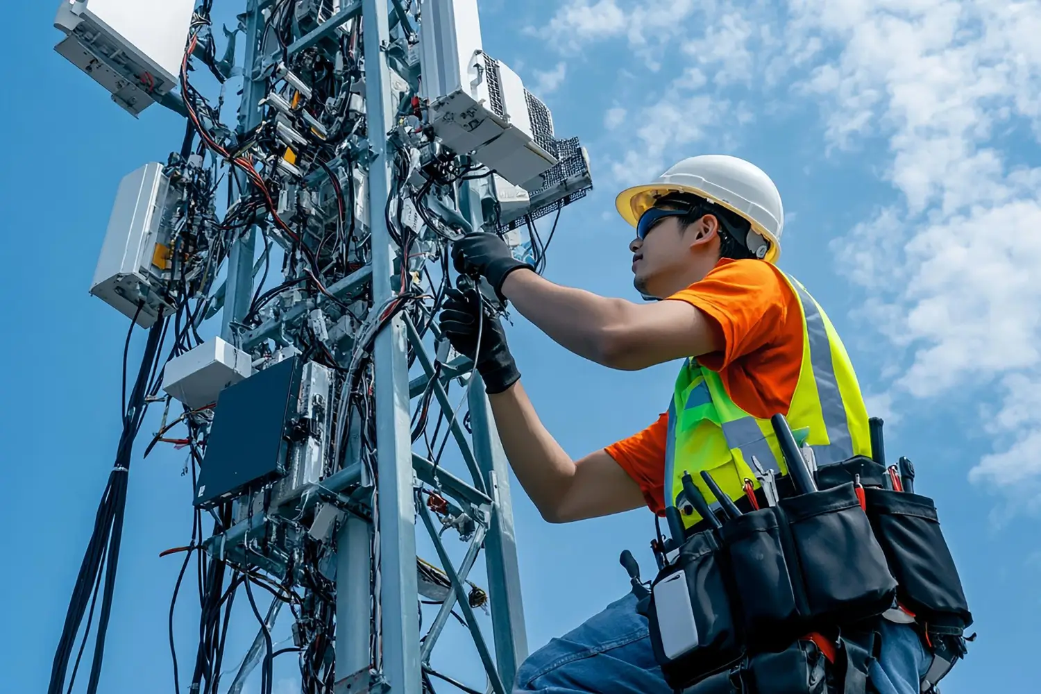 Infraestructura de telecomunicaciones diseñada con ingeniería sismorresistente