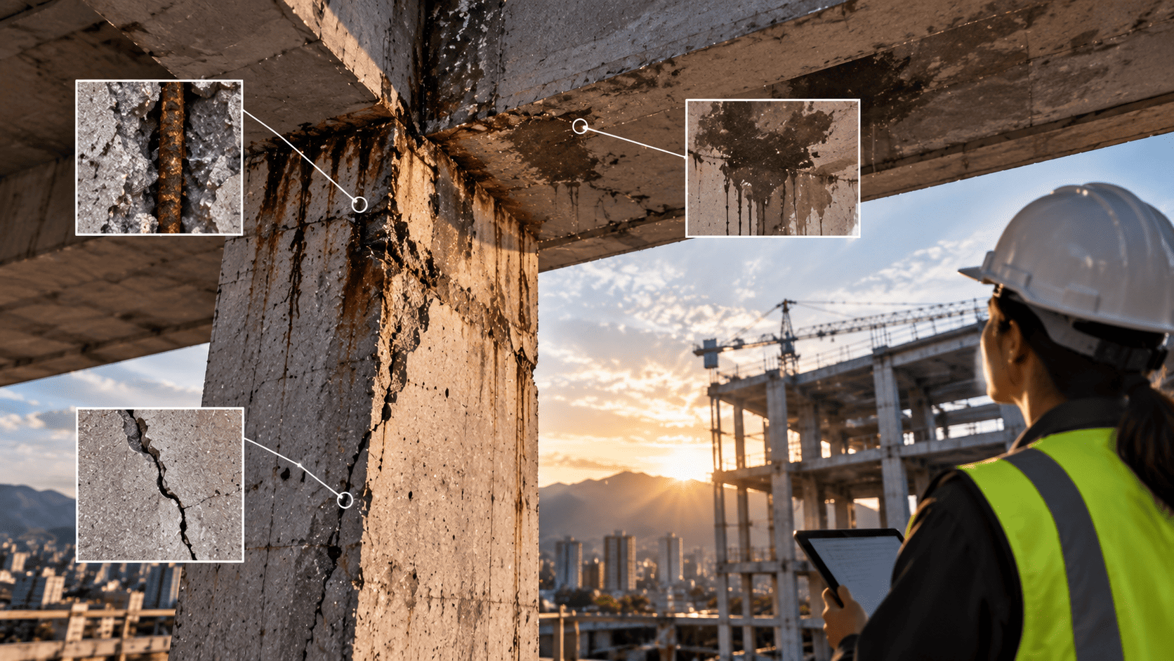 Revisión de fallas estructurales en una estructura metálica